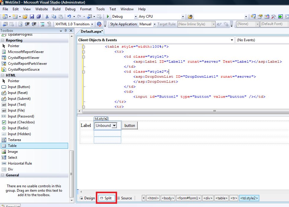 How to set Visual Studio to Split view? test this theme