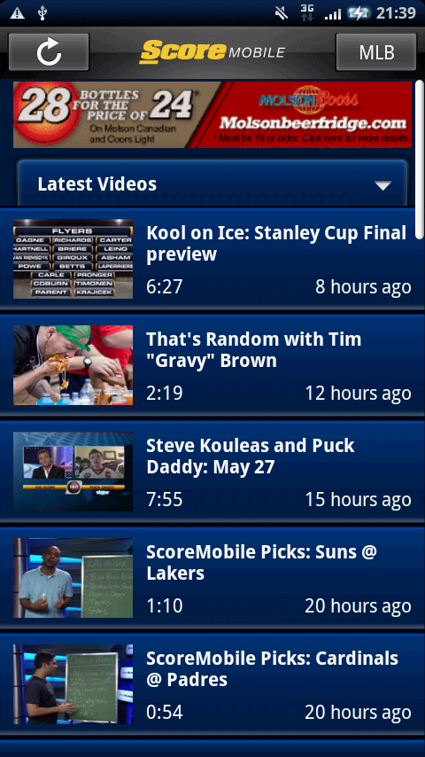  MLB.com At Bat と NHL アプリが iOS 10.3 のカスタム アイコン オプションを活用