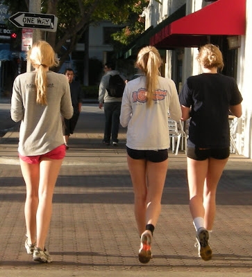 Westwood Girls Walking
