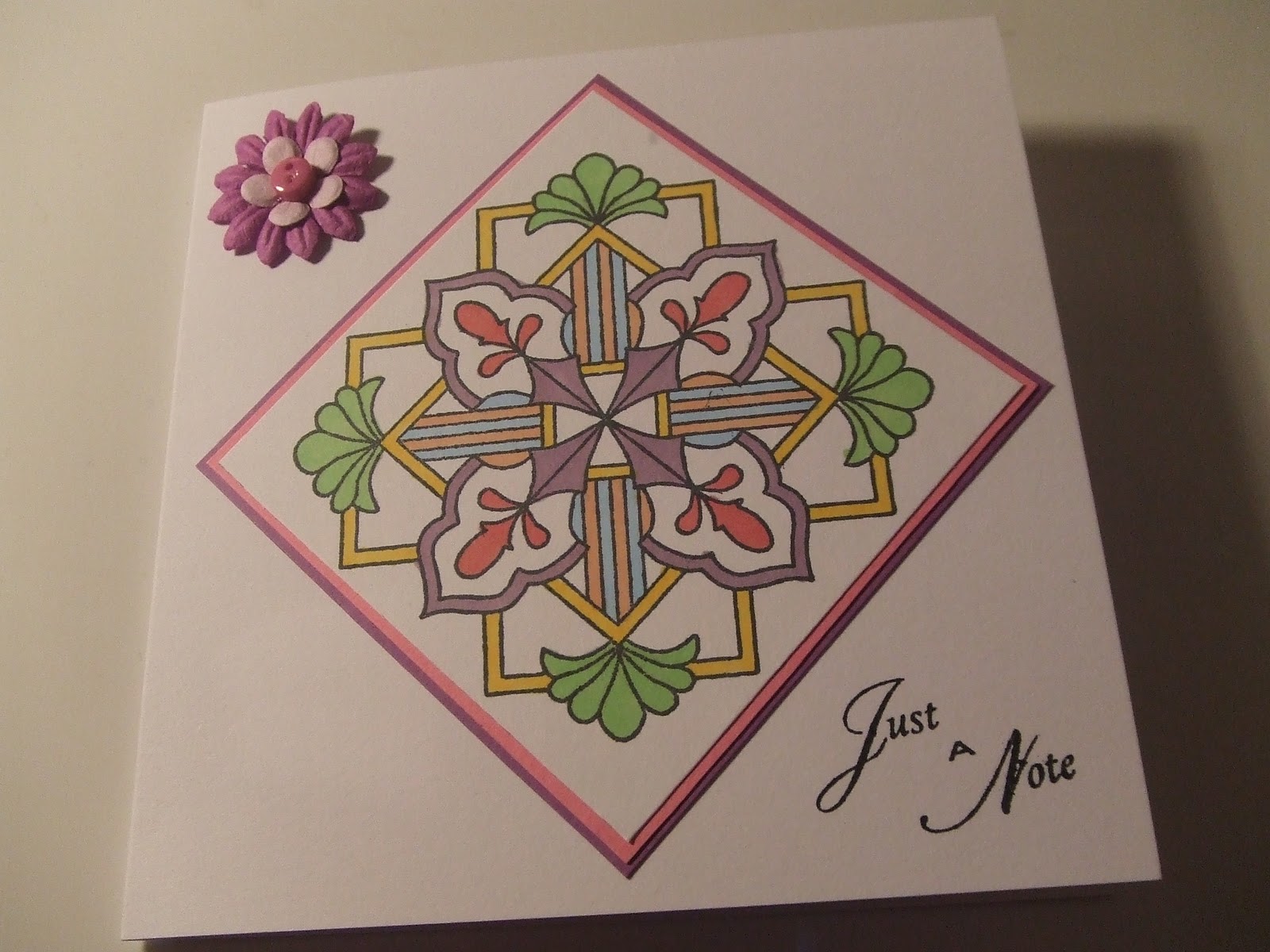 Crafty Educator Medallion stamping