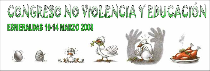 CONGRESO NOVIOLENICA Y EDUCACIÓN