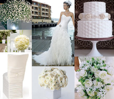 White Roses Wedding Centerpieces on Photo 1  Baby S Breath Centerpiece From The Knot   Photo 2  White