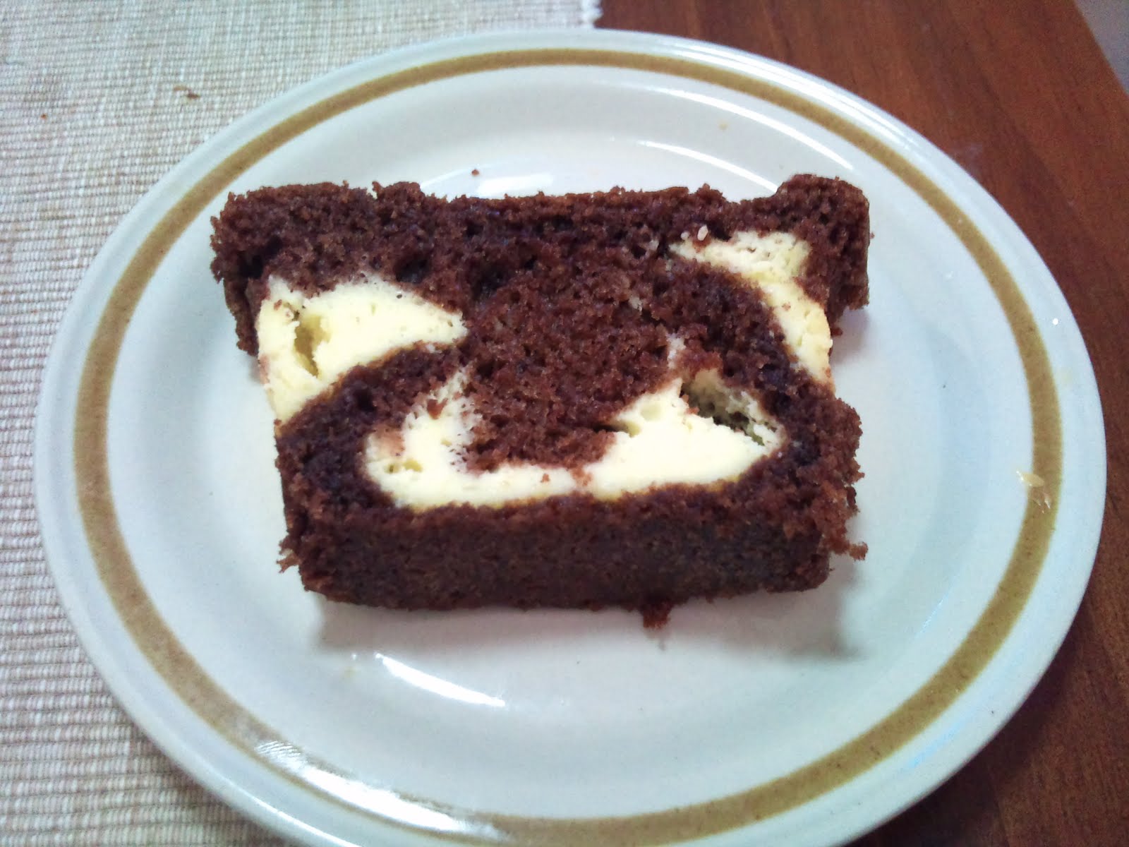 Mommy's Kitchen Playground Chocolate Cream Cheese Marble cake