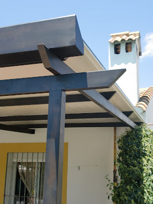 InoxidablesyForja: Cubierta para porche de chapa sandwich