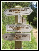 Deschutes River Trail Sign