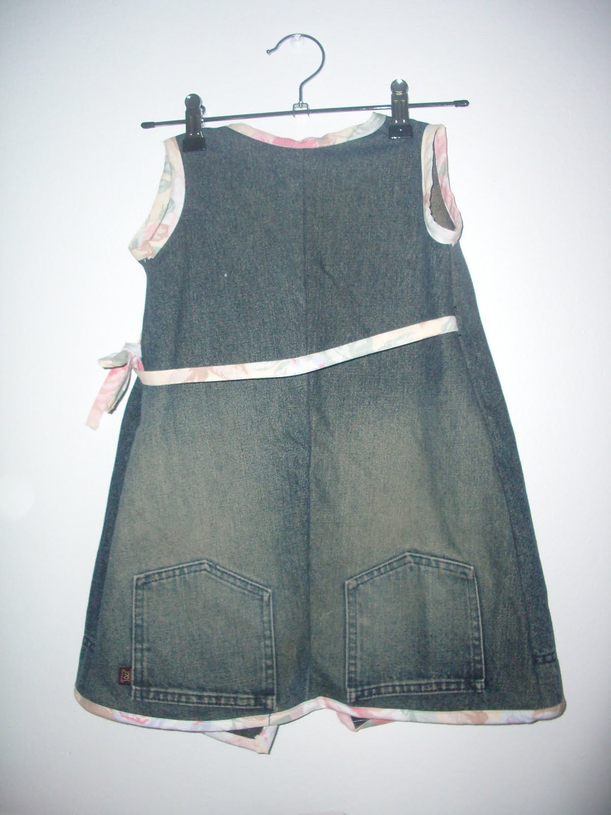 Wardrobe Refashion: Upcycled Jeans Dresses