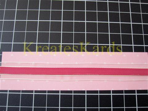 KreatesKards: Ribbon Layering Technique Tutorial