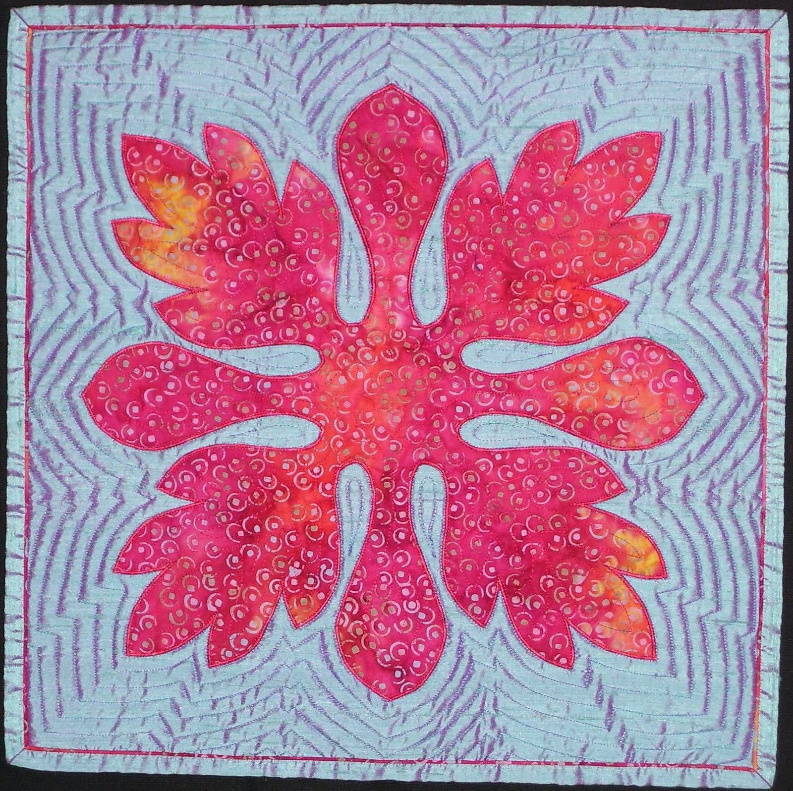 The Farmer's Granddaughter Hawaiian Applique