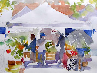 Ballard Farmers' Market by Susan K. Miller