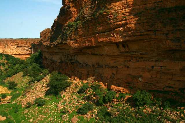 Pared de los pigmeos, país Dogón