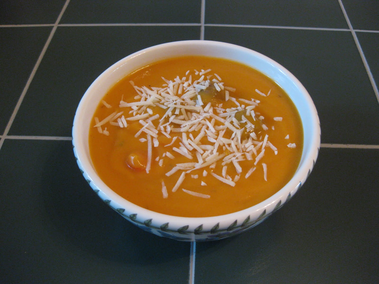 Sensible Recipes Creamy Yam Soup with Mini Meatballs Recipe