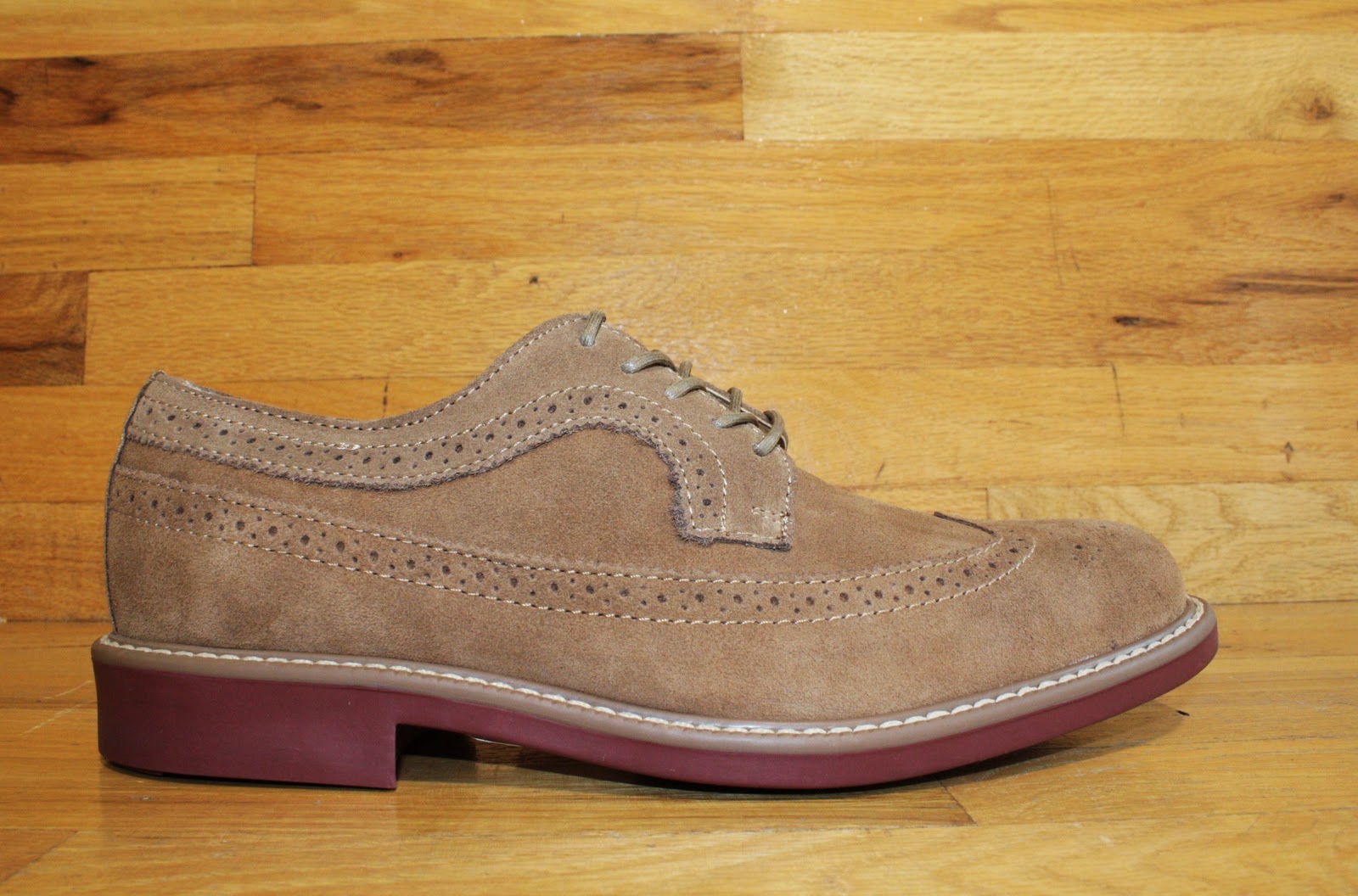 tan suede bucks