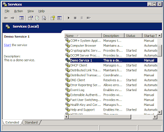The Curly Brace: How To Create a C# Windows Service Application