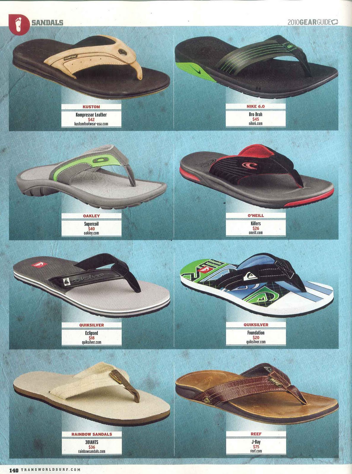 Quiksilver PR Surf Mag's 2010 Gear Guide