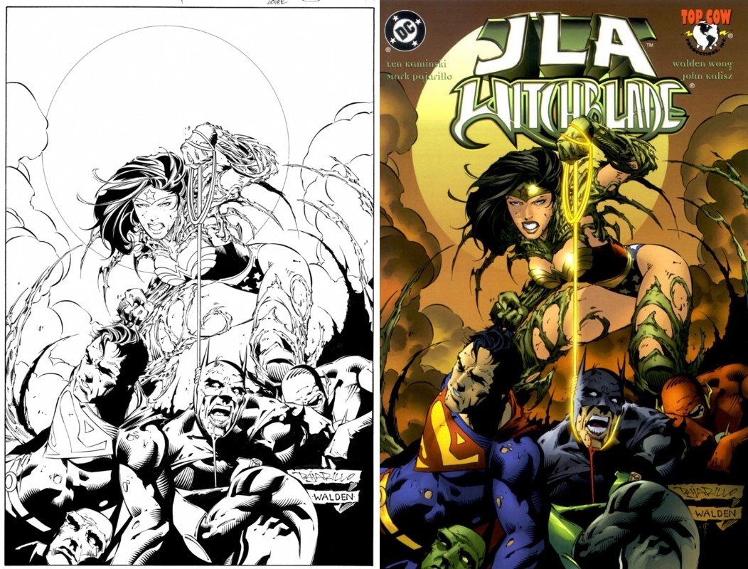 Get Walden Wong Art Jla Witchblade For iPhone Get Wallpaper Walden Wong Art Jla Witchblade For Android