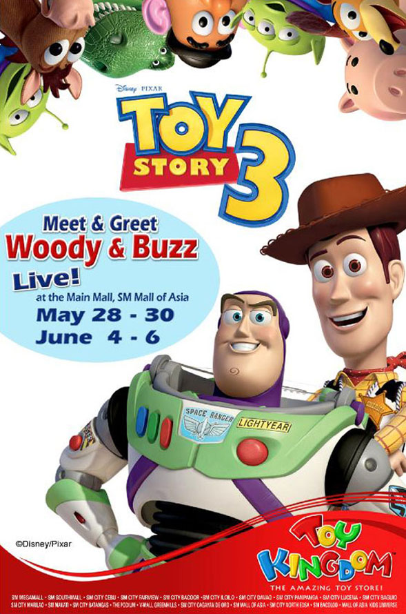 MOVIES: MEET and GREET WOODY & BUZZ AT TOY KINGDOM