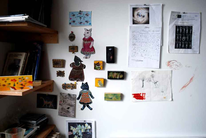 A Wall in my Studio