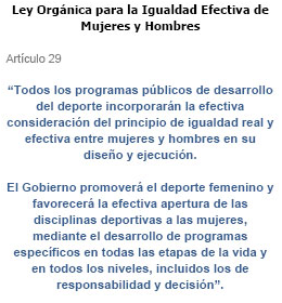 Ley Orgánica para la Igualdad Efectiva de Mujeres y Hombres