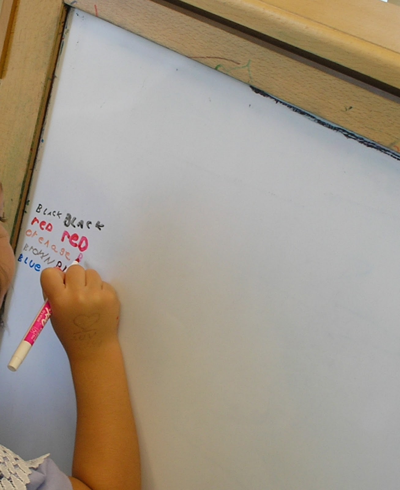 Brick by Brick Dry Erase Board Alternatives