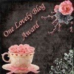 One Lovely Blog Award from Mamma Po