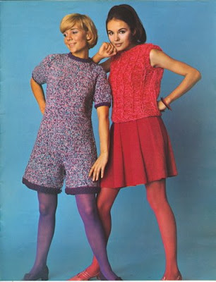 Gently Needling 60s Fashion with Spinnerin Knits ~ The Thrift Shop Romantic