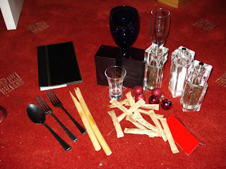 the things taken from my handbag after a company Christmas Meal