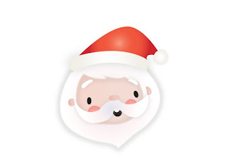 Head Shot of Santa from Send a Message from Santa