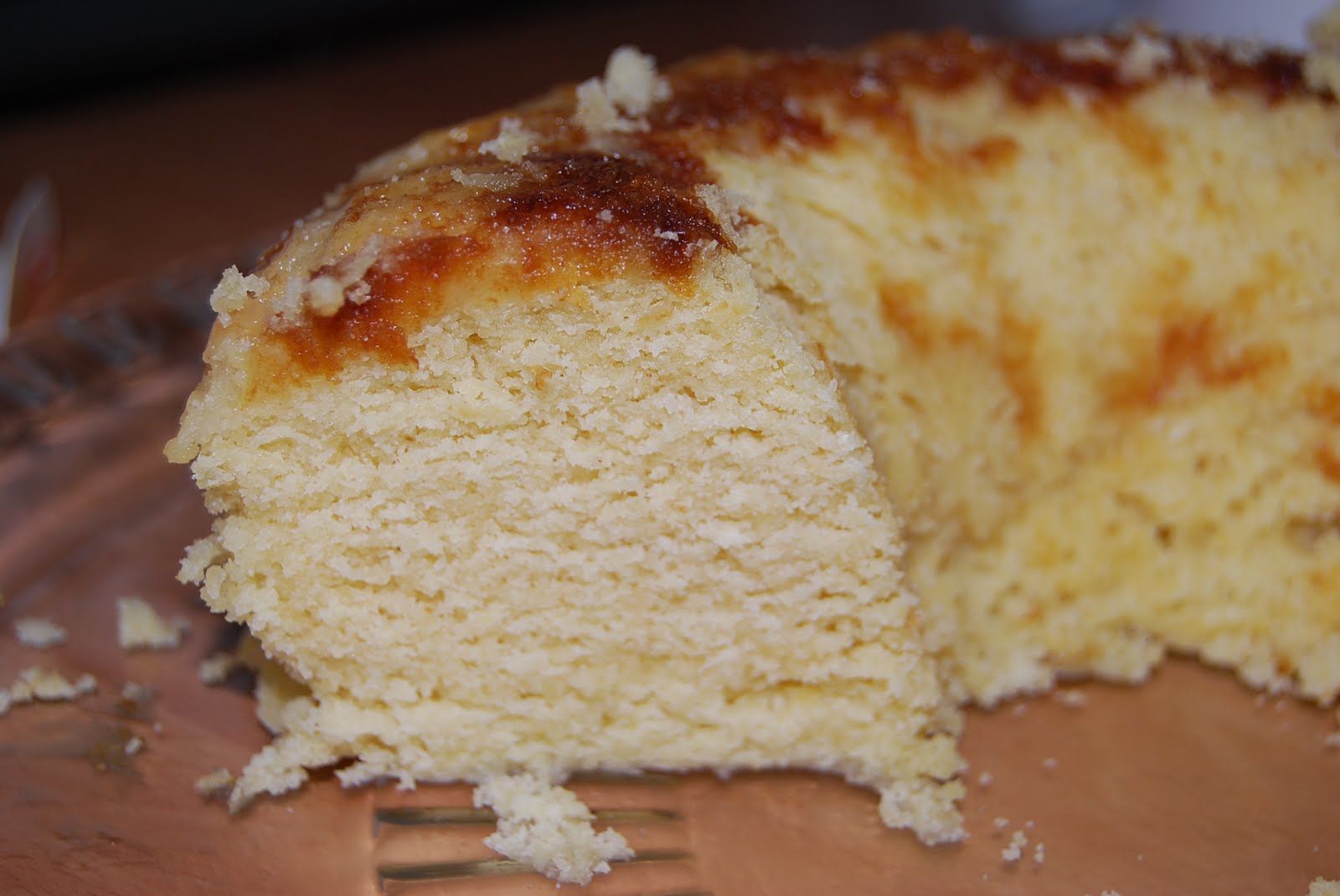 BIZCOCHO SIN HUEVO NI LECHE AL MICROONDAS