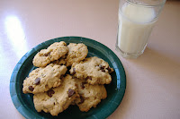Peanut Butter- Chocolate Chip- Oatmeal Cookies