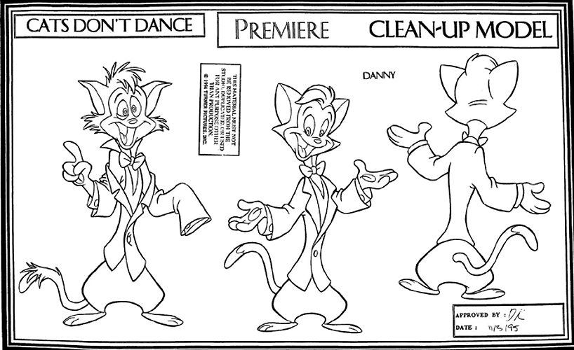 Living Lines Library: Cats Don't Dance - Characters: Danny