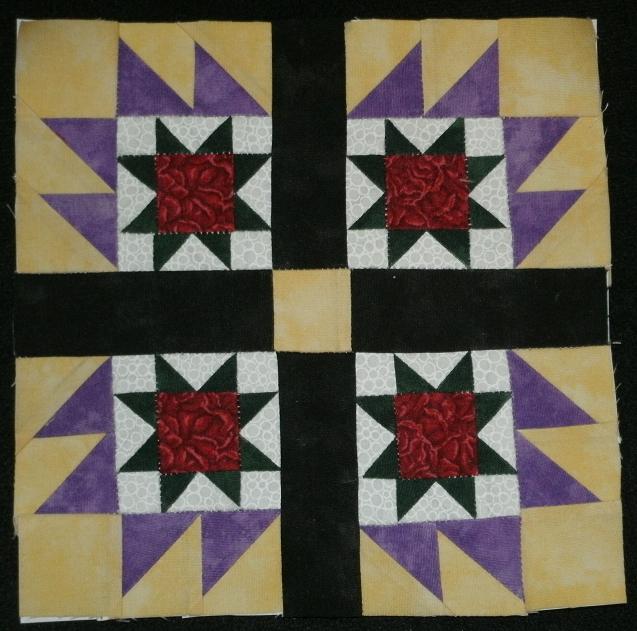 Kim's Northwoods Discoveries Lemoyne Star Wisconsin Quilt Blocks on Barns, Block of the Week
