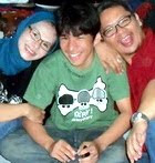 with my two beloved guys, Taufik n Vincent