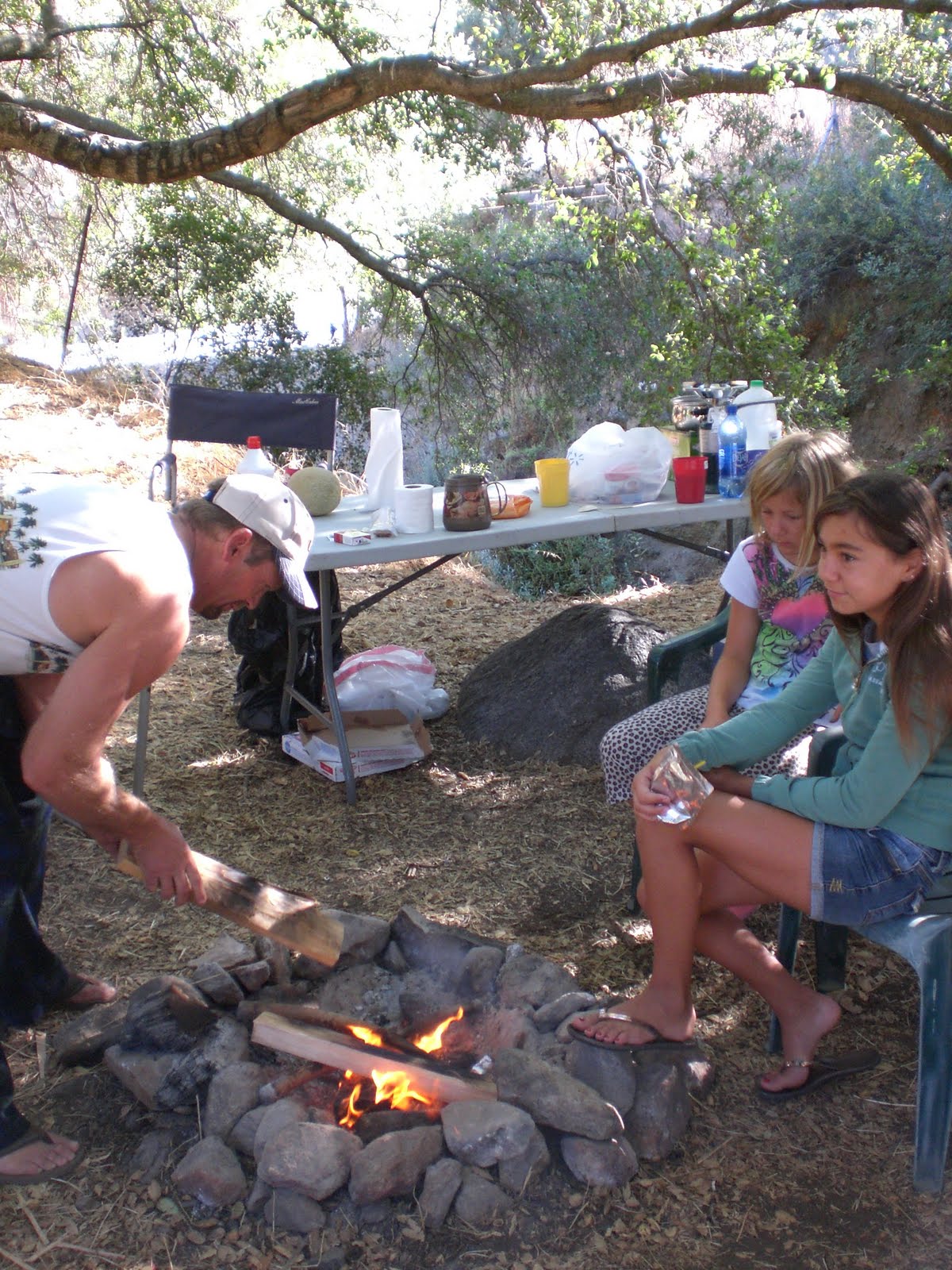 aarons mountain adventures camping at La Jolla Indian Campground