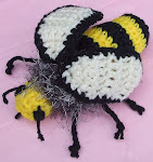 My crocheted honey bee