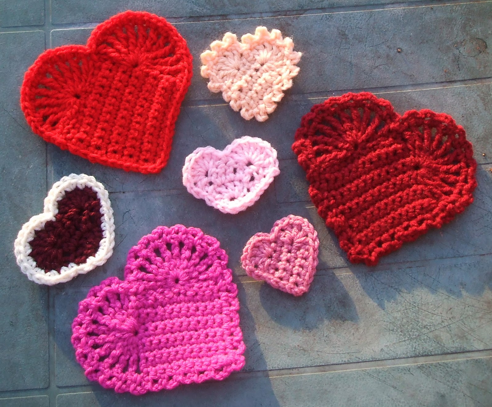 Pins and Needles: Easy Crochet Hearts