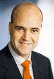 el primer ministro Reinfeldt estará en China