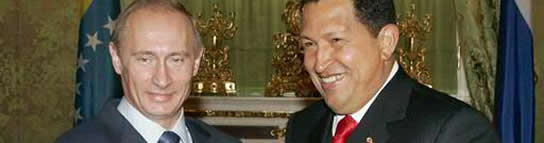 sabido es que Chávez en su paranoria se siente atacado por el imperio y se arma