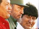 cuarta reunión en un mismo mes con Chávez. porqué tanto?