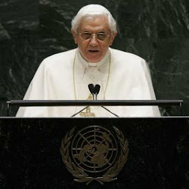 el Papa se dirige a millones de televidentes en la ONU