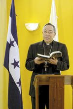 el cardenal de Honduras Oscar Rodríguez