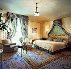 cama de lujo en que duerme Evo. Ritz Hotel de Madrid