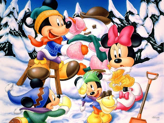 Disney Cartoon Christmas Wallpapers