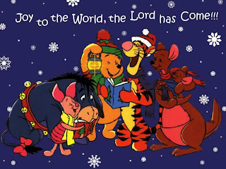 Merry Christmas Cartoon Wallpaper