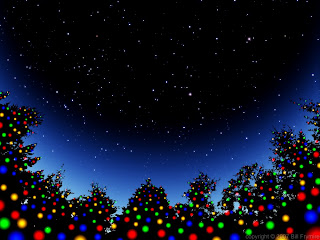 Christmas Sky Wallpaper