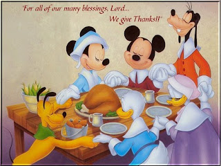 Disney Cartoon Thanksgiving Wallpaper