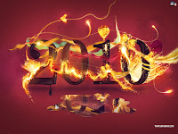 2010 New Year Free Wallpapers