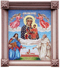 Mosaic of the Black Madonna of Częstochowa Queen and Protectress of Poland