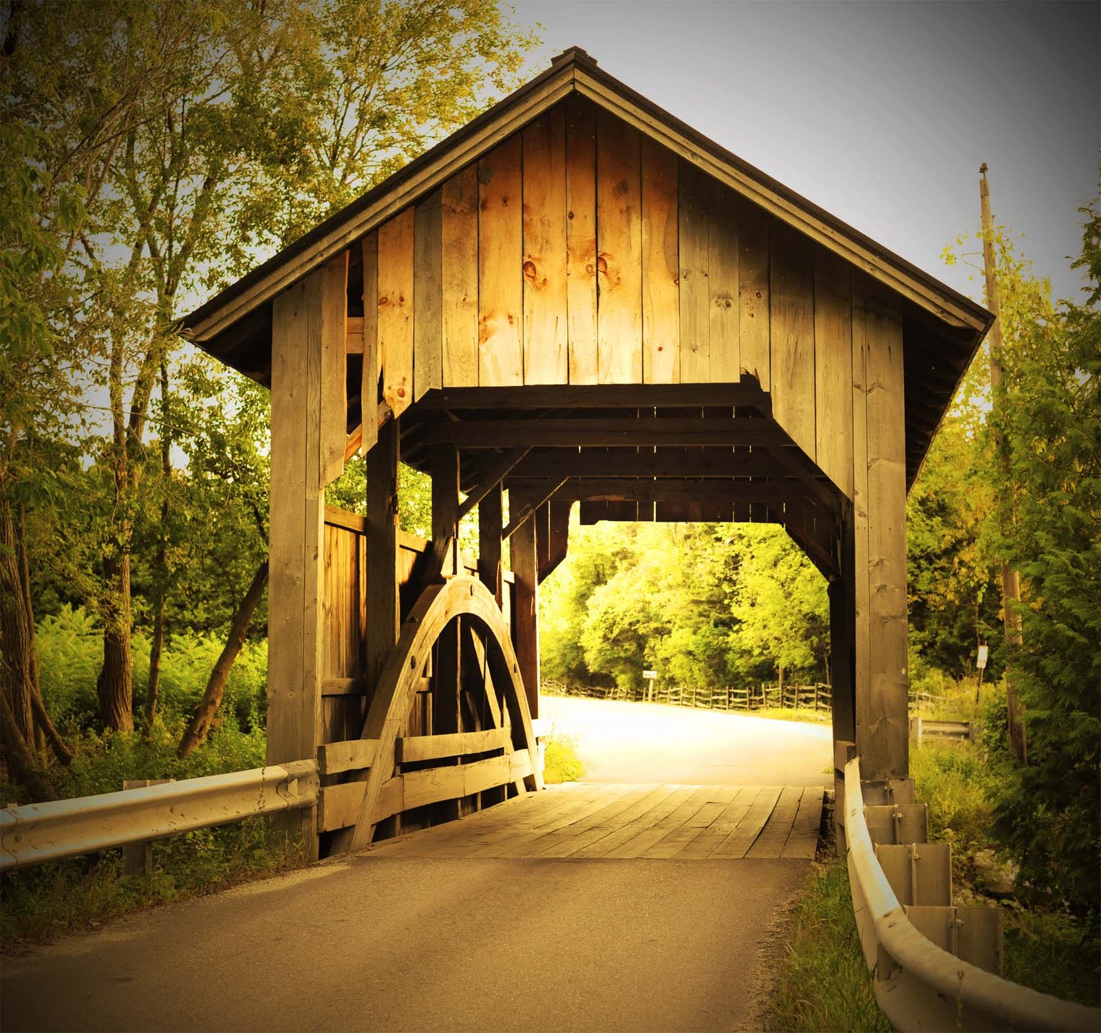 365 Gratitude: Covered bridge- Vermont
