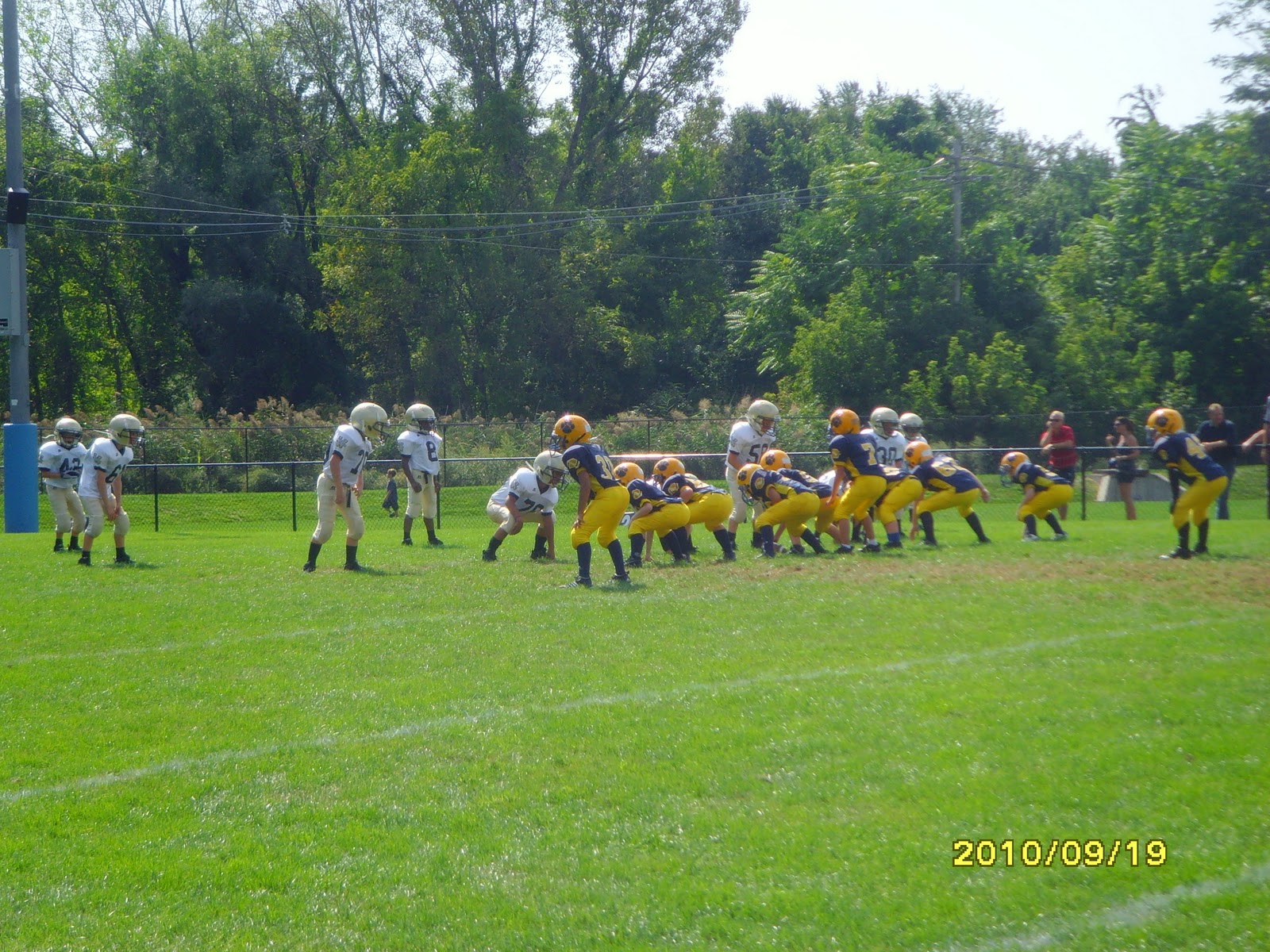 2010 Wanaque Warriors Football October 2010