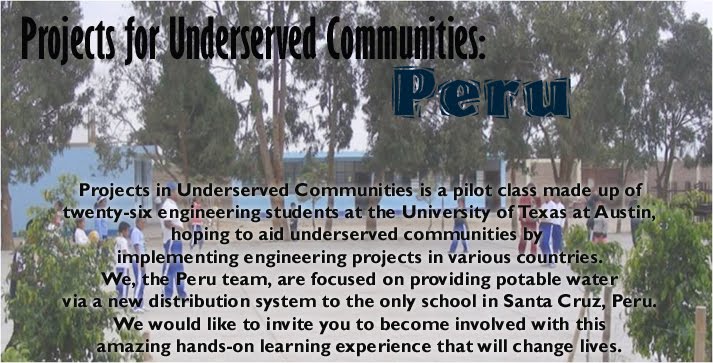 Projects for Underserved Communities: Peru